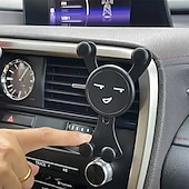 baratos Suporte para automóvel-Suporte giratório para telefone de carro, suporte para ventilação de carro, design divertido, fácil instalação, um item essencial para entusiastas de viagens rodoviárias