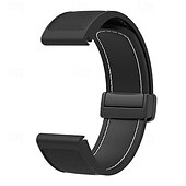 preiswerte Garmin-Uhrenarmbänder-Uhrenarmband für Garmin Fenix 8 47mm 51mm 7X 6 6X Pro Epix Pro Instinct 2X Approach S70 S62 S60 Forerunner 955 945 Epix Marq Descent Quatix 22mm 26mm Edelstahl Silikon Ersatz Gurt Schnellspanner