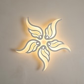 baratos Luzes de teto reguláveis-3-luz 5-luz 60/67/79/78/88/98 cm Regulável Design de Cluster Luzes de Tecto Metal Acrílico Multi Camadas Estilo Artístico Estilo Moderno Acabamentos Pintados Preto LED Moderno 110-120V 220-240V