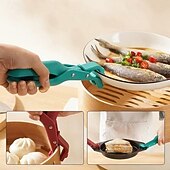baratos Utensílios &amp; Aparelhos de Cozinha-2 peças de suporte de tigela anti-escaldante multiuso para cozinha, pinças antiderrapantes para segurar pratos, braçadeira de prato resistente ao calor para levantar pratos quentes, tigelas,