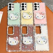 ieftine Carcasă Samsung-telefon Maska Pentru Samsung Galaxy S26 Ultra Plus S25 S24 Ultra Plus S23 S24 FE A16 A55 5G A35 5G A15 Capac Spate Cric Anti Șoc Desene Animate Silicon