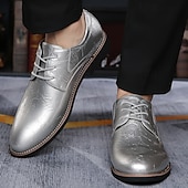 baratos Sapatos Oxford-sapatos sociais masculinos de verniz azul-petróleo brilhante com cadarço – calçados formais elegantes para casamentos e eventos empresariais
