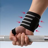 abordables Accessoires de course-Sangle de compression pour poignet Uni Attelle de poignet Support de poignet de sport Pour Tendinite Musculation Soulagement de la douleur