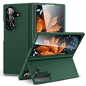 Недорогие Чехлы для Samsung-телефон Кейс для Назначение SSamsung Galaxy Z-образный сгиб 7 Z-сгиб 6 Z Fold 5 Z Fold 4 Кейс на заднюю панель Откидная подножка Защита от удара Ретро ПК