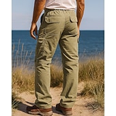preiswerte Unterteile-Herren Abzippbare Hosen Wanderhosen Softshellhosen Außen Normale Passform Wasserdicht Winddicht Unterteile Tasche Elastischer Bund Schwarz Armeegrün Camping / Wandern Laufen S M L XL XXL