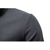 economico Felpe e Sweatshirt Elite da Uomo-Per uomo Felpa con zip corta Nero Blu marino Blu Verde Cachi Collo Alto Semplice Lavoro Sport &amp; Outdoor Casuale senza stampa Cool Casual Maglione Primavera Autunno Abbigliamento Felpe con cappuccio