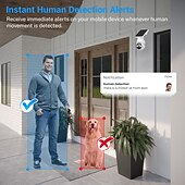 رخيصةأون كاميرات شبكات IP خارجية-كاميرا مراقبة واي فاي 1080 بكسل مع طاقة البطارية ولوحة الطاقة الشمسية والتحريك والإمالة والذكاء الاصطناعي وكشف الحركة والرؤية الليلية والتحدث في اتجاهين وتخزين IP65
