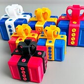 economico I regali-Ornamenti per scatole regalo fastidiose stampate in 3D, divertenti giocattoli, scherzi, puzzle, scatole, scherzi creativi, regali per amici, famiglie, feste, intrattenimento, novità, sorpresa per le vacanze.