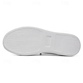 economico Scarpe Casual con Lacci-Per uomo Scarpe Casual Camminata Casual Tessuto Confortevole Antiscivolo Traspirante Allacciatura Nero Bianco Grigio Primavera Autunno Inverno