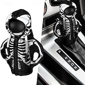 economico Copristerzo per auto-Decorazione divertente per Halloween con cappuccio per cambio marcia, una mini copertura universale per le leve del cambio, perfetta per valorizzare gli interni dell'auto e come regalo fantastico.