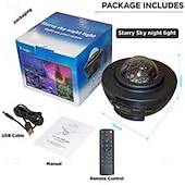 billiga Julbelysning-stjärnprojektor galaxljusprojektor med bluetooth-högtalare dynamiska projektioner i flera färger stjärnnattlampaprojektor för barn och vuxna sovrum rymdlampor för sovrumsinredning estetisk