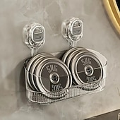 billige Lagring og oppbevaring-Oppbevaringsstativ med sugekopp og dreneringshull, veggmontert organizer for hjemmebad, slitesterk sugekoppholder, stor kapasitet, oppbevaringsstativ for toalettartikler