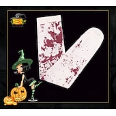 levne Příslušenství-2 páry kostlivých lebek, halloweenských rukavic, ponožek a punčocháčů, které svítí ve tmě, hororových a strašidelných kostýmů pro dospělé a ženy, halloweenských karnevalových a párty kostýmů, snadné