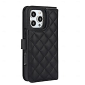 お買い得  iPhone用ケース-電話 ケース 用途 16 15 14 Pro Max Plus 16e 13 Mini ウォレットカードケース ストラップ付き キックスタンド カード挿入口 レトロ風 TPU PUレザー