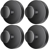 ieftine Cârlige-Pachet de 4 cârlige cu ventuză pentru duș, coroane, prosoape, halate, lufă, cârlige de baie detașabile, fără găurire, pentru montare pe pereții băii, bucătărie, sticlă, oglinzi, faianță, suprafețe