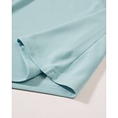preiswerte Klassisches Poloshirt für Herren-Herren Poloshirts Viertel-Reißverschluss-Poloshirt Alltagskleidung Date Viertelreißverschluss Langarm Mode Basic Farbblock Patchwork Reißverschluss Frühling Herbst Normale Passform Schwarz Wei