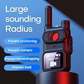 abordables Capteurs et alarmes de sécurité-Détecteur de caméra avec écran OLED, nouveau détecteur de caméra invisible multifonctionnel et détecteur de bugs, détecteur de caméra invisible GPS, scanner de signal RF, détecteur de caméra pour