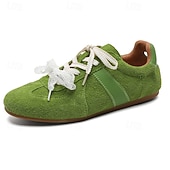 abordables Baskets-Baskets rétro à lacets en daim pour hommes, chaussures décontractées légères pour le style urbain et les tenues de week-end