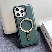 お買い得  iPhone用ケース-電話 ケース 用途 iPhone 16 15 14 Pro Max Plus 16e 13 Pro Max バックカバー 磁石バックル キックスタンド 耐衝撃 レトロ風 TPU PUレザー