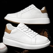 billiga Herrsneakers-Vita herrsneakers - stilren och mångsidig, för aktiva herrar inom sport och vardagsbruk