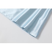 Χαμηλού Κόστους Επίσημες Μπλούζες-Γυναικεία Κομψή Φιλάρεσκος Σατέν Μπλούζα Ντυτές μπλούζες Σκέτο Καθημερινά Στυλάτο Βασικό Μακρυμάνικο Κολάρο Πουκαμίσου Κανονικά μπλουζάκια Καθημερινά Δουλειά Αργίες Θαλασσί Μαύρο Χακί Άνοιξη Φθινόπωρο