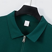 abordables Vestes Décontractées-Homme Veste Légère Veste gaufrée Veste Décontractée Vacances Quotidien Respirant Avec Poches Printemps Automne Uni Mode Classique Revers Régulier Noir Blanche Vin Vert foncé Kaki Veste