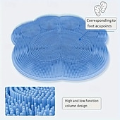 Недорогие Гаджеты для ванной-силиконовая ножка для душа &amp;мочалка для спины – нескользящая, легко моется, отшелушивает &amp;расслабляющий массажный коврик для ванной