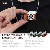 cheap Camera &amp; Photo-Retro thumb-sized camera for students portable high-definition CCD digital camera for taking photos and videos on the go