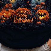 levne Chlapecké halloweenské kostýmy-předvečer Všech svatých Chlapecké 3D Komiks Dýně Dinosaurus Tričko Košilky Dlouhý rukáv Jaro Podzim Módní Základní Děti 4-12 let Tričkový Venkovní Ležérní Denní Běžný
