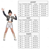 tanie Stroje dla dziewcząt-Zainspirowany koreańskim idolem Gwiazda popu Kostium Fantazyjne przebranie Wirtualny idol Kostiumy z filmów for Dla dziewczynek Dzieci Halloween Karnawał Spektakl Comic Con Anime Expo