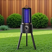 baratos Controle de Insetos ao Ar Livre-Lâmpada elétrica mata-mosquitos recarregável com temporizador, repelente de mosquitos portátil para áreas externas, luz noturna para acampamento