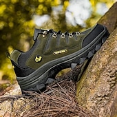 cheap Hiking Boots-Men's Durable Hiking Shoes with Anti-Slip Sole, Shock-Absorbing Outdoor Trekking Sneakers for Climbing, Camping and Travel