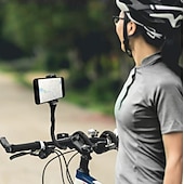 abordables Rangement et organisation-Support de téléphone paresseux, support de bureau flexible en forme de pieuvre, support de voiture pour smartphones, support col de cygne multifonctionnel, trépied réglable pour le streaming en