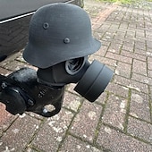 levne Sníženo na 30 $-Krytka pro tažné zařízení přívěsu, zábavná plynová maska na helmu a kryt na tažné zařízení přívěsu, ochranná krytka pro tažné zařízení přívěsu, doplňky pro dekoraci auta pro tažné zařízení