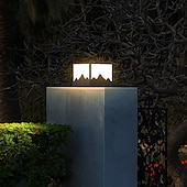 economico Lampioni-Lampada da esterno a LED, impermeabile, per cortile, per portico, patio, esterno, terrazza, garage, cortile, lanterne da esterno