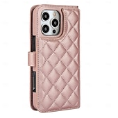 お買い得  iPhone用ケース-電話 ケース 用途 16 15 14 Pro Max Plus 16e 13 Mini ウォレットカードケース ストラップ付き キックスタンド カード挿入口 レトロ風 TPU PUレザー
