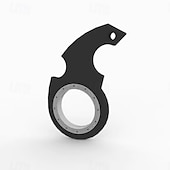 economico Strumenti manuali-Confezione da 2 portachiavi fidget spinner: giocattolo antistress portatile, struttura in metallo resistente, perfetto per adulti e bambini