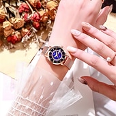 cheap Quartz Watches-The New Ladies&#039; Alloy Mesh Strap Fashion Watch With Ipx7 Water Resistance Dual Calendar Luminous Casual Quartz Watch Light Luxury And Versatile Elegant Ladies&#039; Wristwatch