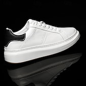 billiga Herrsneakers-Vita herrsneakers - stilren och mångsidig, för aktiva herrar inom sport och vardagsbruk