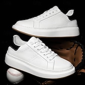 billiga Herrsneakers-Vita herrsneakers - stilren och mångsidig, för aktiva herrar inom sport och vardagsbruk