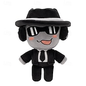 baratos Figuras de pelúcia de Anime e Jogos-Almofada de pelúcia de 8 polegadas com desenho animado do jogo Forsaken Chance para decoração de quarto para fãs de videogame