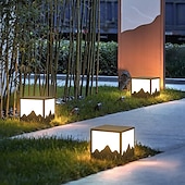 economico Lampioni-Lampada da esterno a LED, impermeabile, per cortile, per portico, patio, esterno, terrazza, garage, cortile, lanterne da esterno