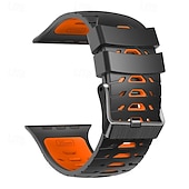 olcso Apple óraszíjak-sportszíj, kompatibilis az Apple Watch 42mm 44mm 45mm 49mm-es szíjával, strapabíró, kétszínű fémkapocsos szilikon szíj, csere csuklópánt az iWatch Ultra 2 sorozathoz, 9, 8, 7, SE, 6, 5, 4, SE-hez