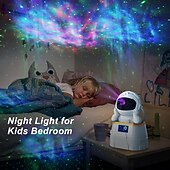 baratos Luzes de Natal-Projetor de galáxia de astronauta, projetor de estrelas com controle remoto, projetor de luz de astronauta com 8 cores, projetor de galáxia de nebulosa LED para decoração de quarto de criança,