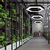 olcso Függőfények-modern led függeszték, szabályozható fényerejű, modern csillár, állítható 1 hatszögletű függeszték nappaliba, étkezőbe, konyhába