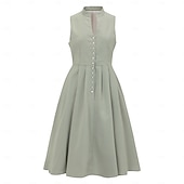 preiswerte Dirndl-Oktoberfest Dress Dirndl Trachtenkleider Maid Bavarian German Wiesn Women's Traditional Style Cloth Without Blouse