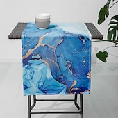 Недорогие Скатерти-1PC Цифровая печатная скатерть - прямоугольная скатерть для ресторана банкета вечеринки (33x180 см  13x70.5 дюймов)