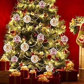 olcso Díszek-10/20 db átlátszó karácsonyi dísz, tölthető, függő golyók, átlátszó műanyag, tölthető karácsonyi golyók, barkácsolás &amp;ünnepi dekoráció fára, otthonra, partira, esküvőre