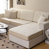 ieftine Cuvertură Canapea-husă de canapea tip chenille cu acoperire completă - husă universală elastică, stil nordic modern, protector de mobilier pentru toate anotimpurile