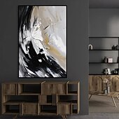 Handmade abstract oil painting Hand Painted ABSTRACT Oil Painting Wall Modern Fashion Abstract Black White Canvas Painting Home Decoration Decor Rolled Canvas Paingtings cheap Abstract Paintings-Handmade abstract oil painting Hand Painted ABSTRACT Oil Painting Wall Modern Fashion Abstract Black White Canvas Painting Home Decoration Decor Rolled Canvas Paingtings